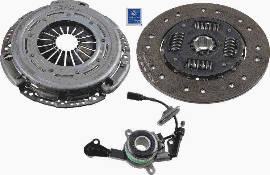 SACHS 3000 990 358 - Kit frizione autozon.pro