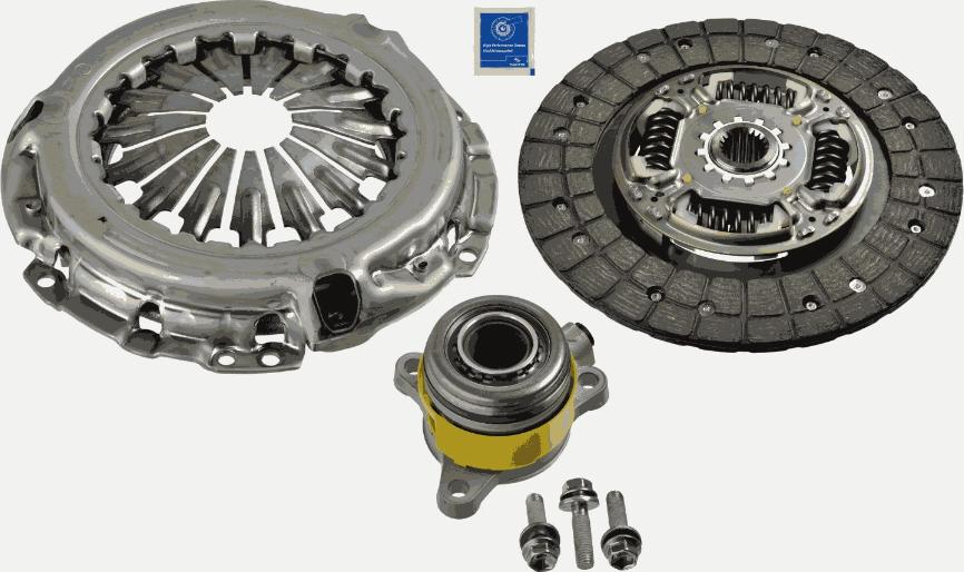 SACHS 3000 990 333 - Kit frizione autozon.pro