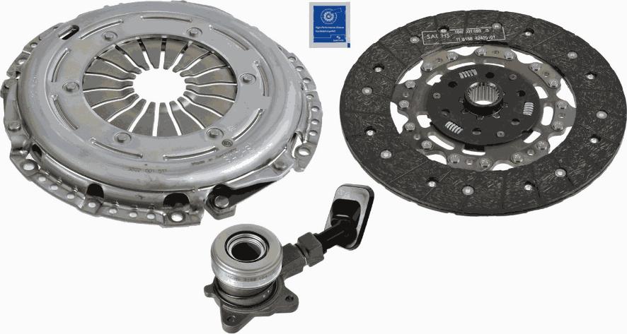 SACHS 3000 990 296 - Kit frizione autozon.pro