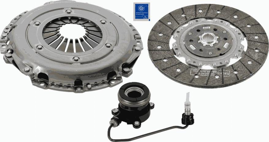 SACHS 3000 990 264 - Kit frizione autozon.pro