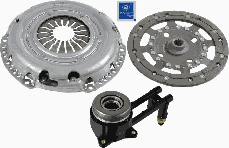 SACHS 3000 990 208 - Kit frizione autozon.pro