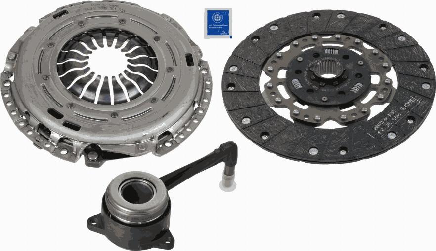 SACHS 3000 990 210 - Kit frizione autozon.pro