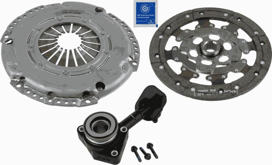 SACHS 3000 990 224 - Kit frizione autozon.pro