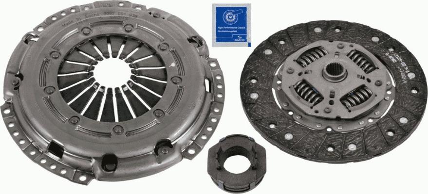 SACHS 3000 950 956 - Kit frizione autozon.pro