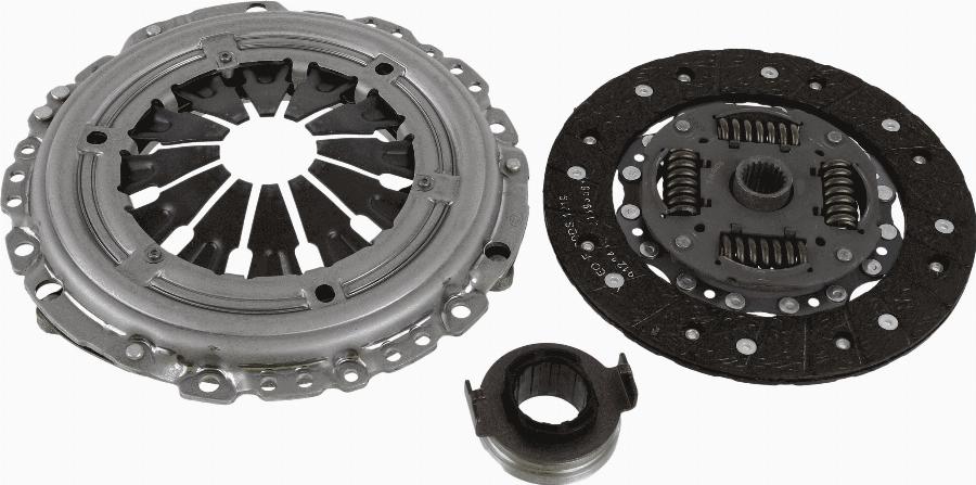 SACHS 3000 950 988 - Kit frizione autozon.pro