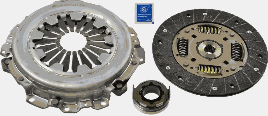 SACHS 3000 950 657 - Kit frizione autozon.pro