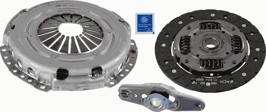 SACHS 3000 950 100 - Kit frizione autozon.pro