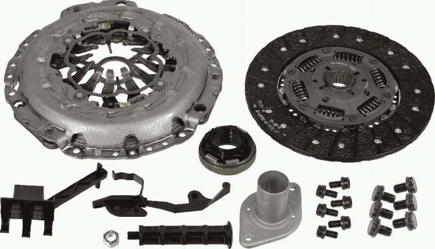 SACHS 3000 950 751 - Kit frizione autozon.pro