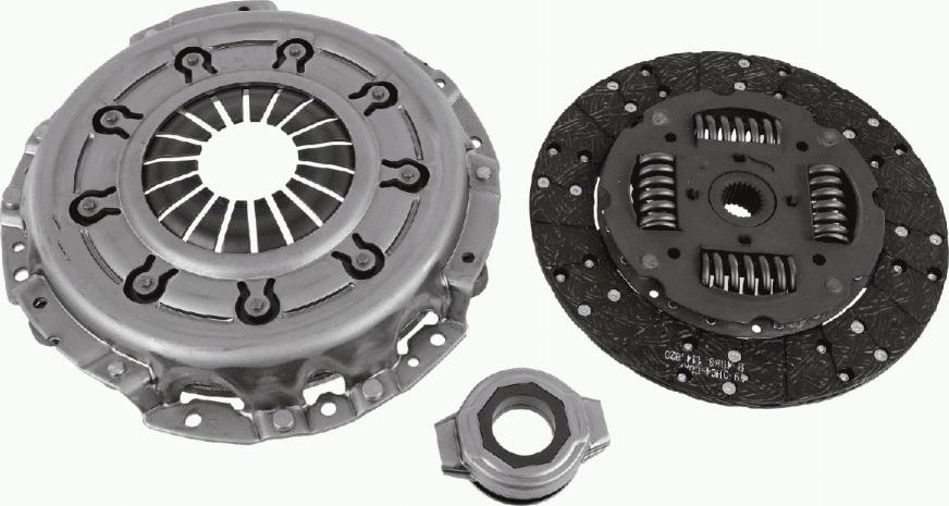 SACHS 3000 950 786 - Kit frizione autozon.pro