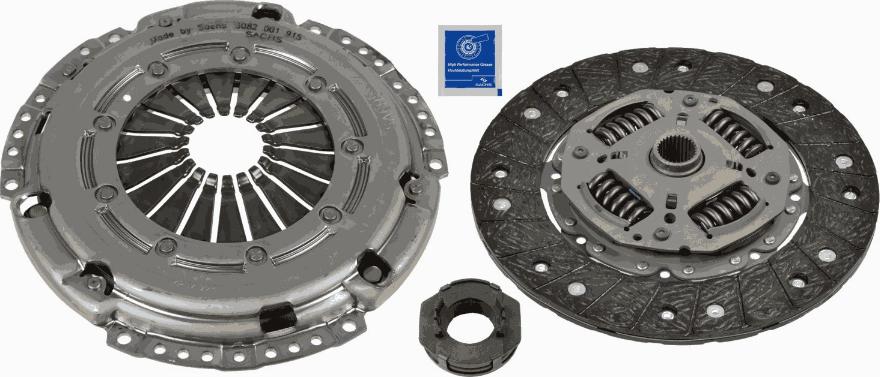 SACHS 3000 950 734 - Kit frizione autozon.pro