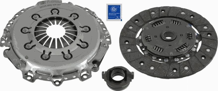 SACHS 3000 950 731 - Kit frizione autozon.pro