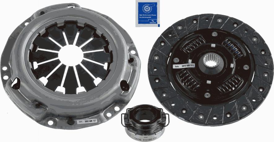 SACHS 3000 951 418 - Kit frizione autozon.pro