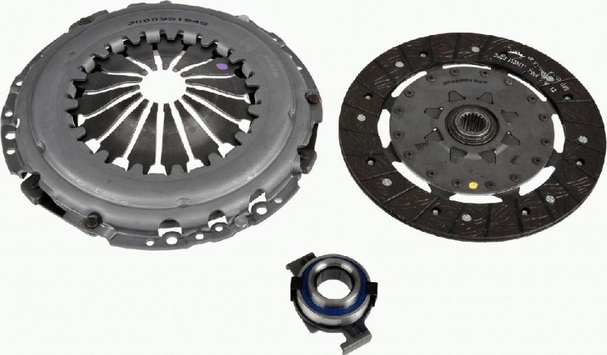 SACHS 3000 951 545 - Kit frizione autozon.pro