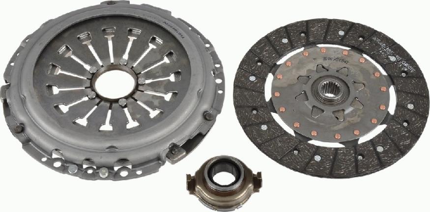 SACHS 3000 951 541 - Kit frizione autozon.pro