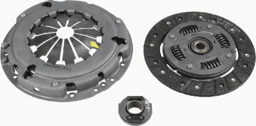 SACHS 3000 951 532 - Kit frizione autozon.pro