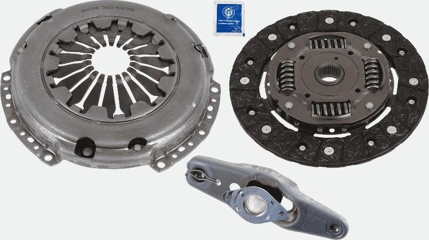 SACHS 3000 951 624 - Kit frizione autozon.pro