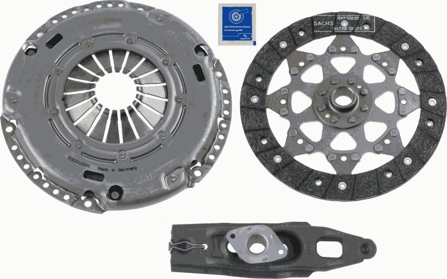 SACHS 3 000 951 042 - Kit frizione autozon.pro