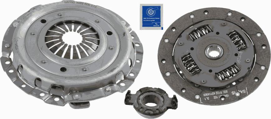 SACHS 3 000 951 066 - Kit frizione autozon.pro