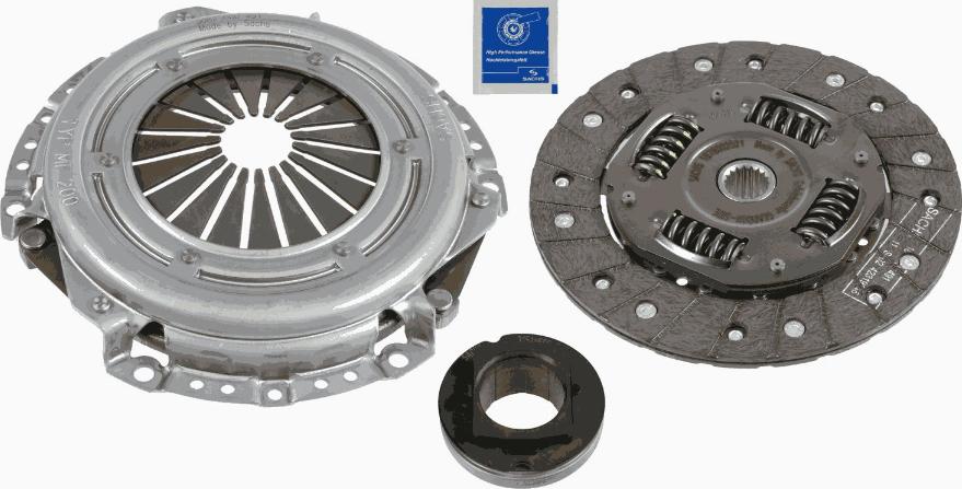 SACHS 3 000 951 012 - Kit frizione autozon.pro