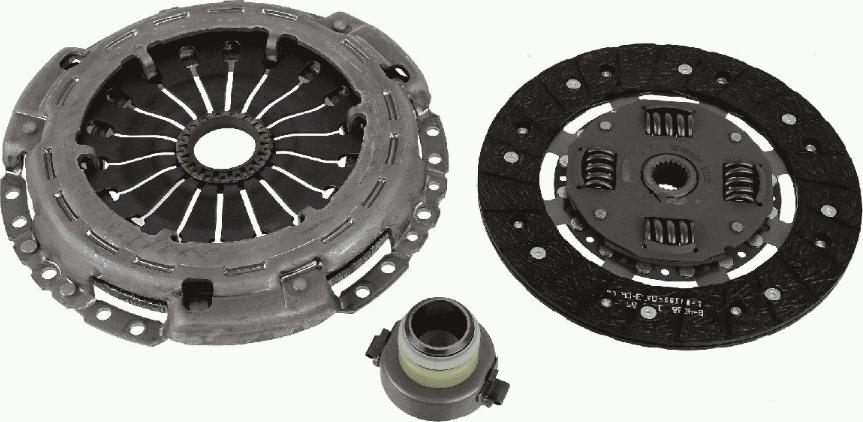 SACHS 3000 951 166 - Kit frizione autozon.pro