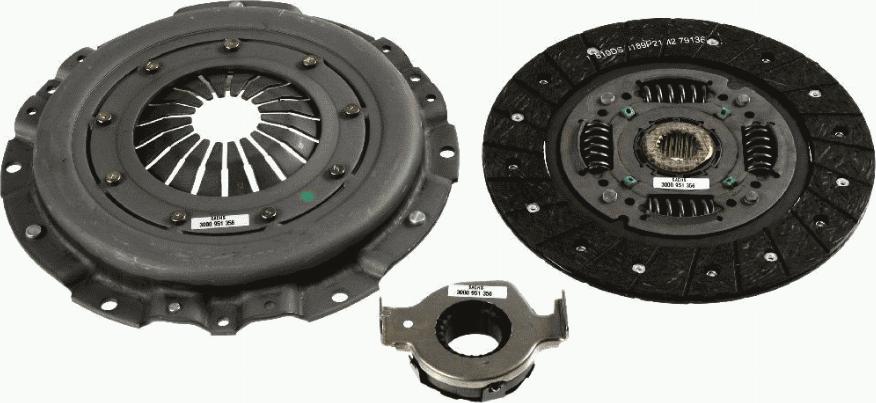 SACHS 3 000 951 356 - Kit frizione autozon.pro