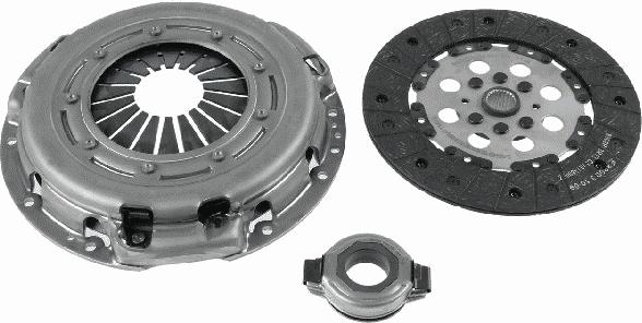 SACHS 3 000 951 384 - Kit frizione autozon.pro