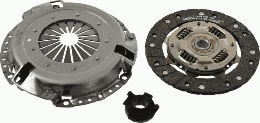 SACHS 3000 951 204 - Kit frizione autozon.pro