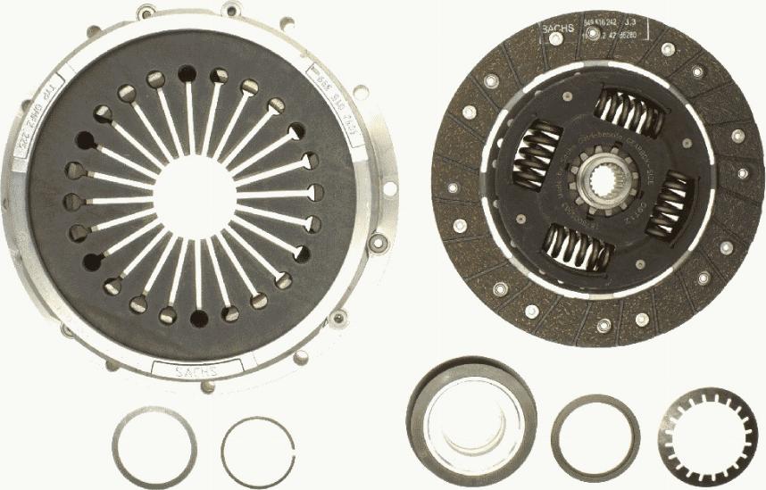 SACHS 3000 961 101 - Kit frizione autozon.pro