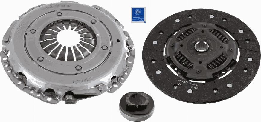 SACHS 3000 970 125 - Kit frizione autozon.pro