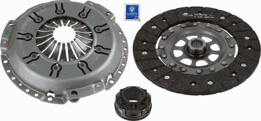 SACHS 3000 851 602 - Kit frizione autozon.pro