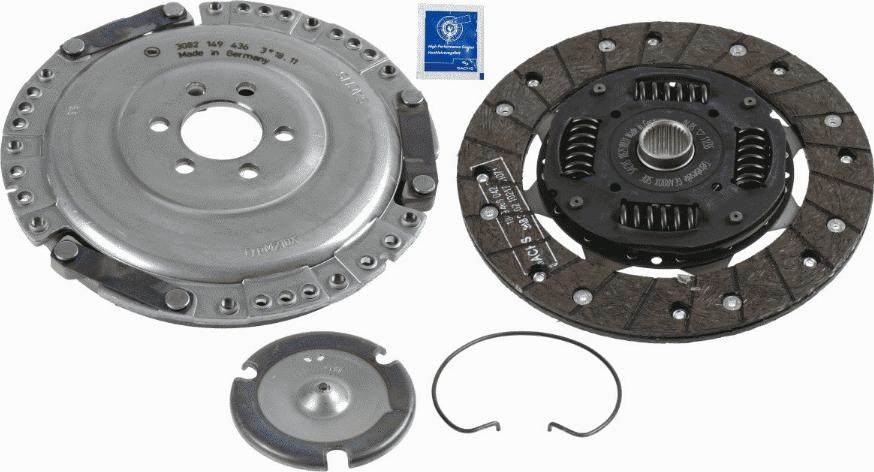 SACHS 3 000 381 001 - Kit frizione autozon.pro