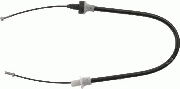 SACHS 3074 600 107 - Cavo comando, Comando frizione autozon.pro