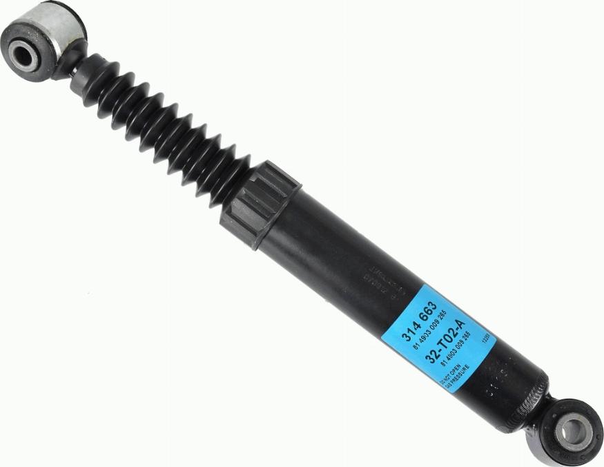 SACHS 314 663 - Ammortizzatore autozon.pro