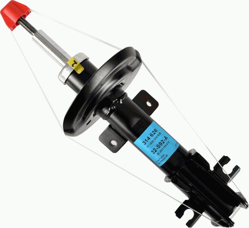 SACHS 314 626 - Ammortizzatore autozon.pro