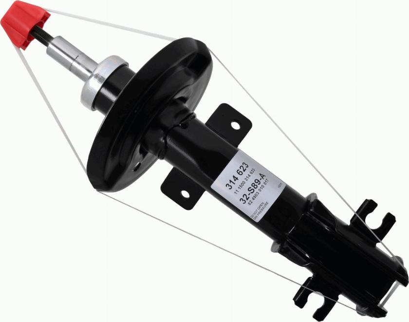 SACHS 314 623 - Ammortizzatore autozon.pro