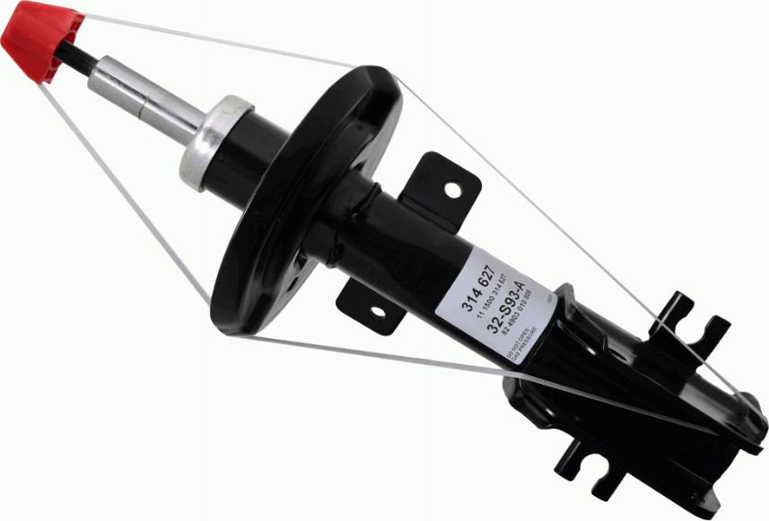 SACHS 314 627 - Ammortizzatore autozon.pro