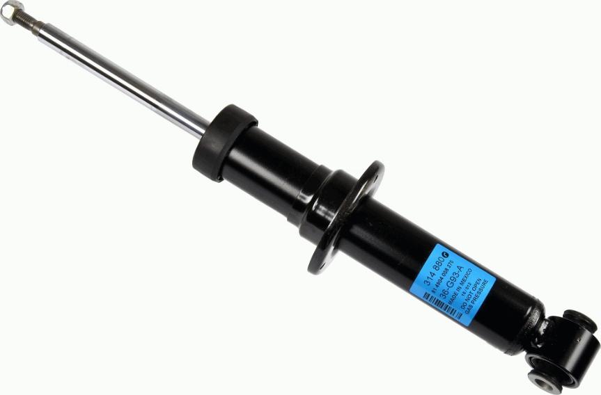 SACHS 314 880 - Ammortizzatore autozon.pro