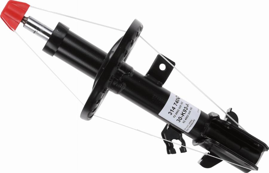 SACHS 314 740 - Ammortizzatore autozon.pro