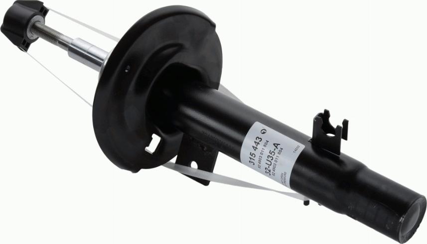 SACHS 315 443 - Ammortizzatore autozon.pro