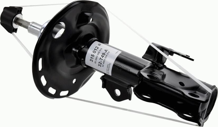 SACHS 315 012 - Ammortizzatore autozon.pro