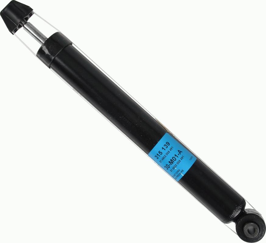 SACHS 315 139 - Ammortizzatore autozon.pro