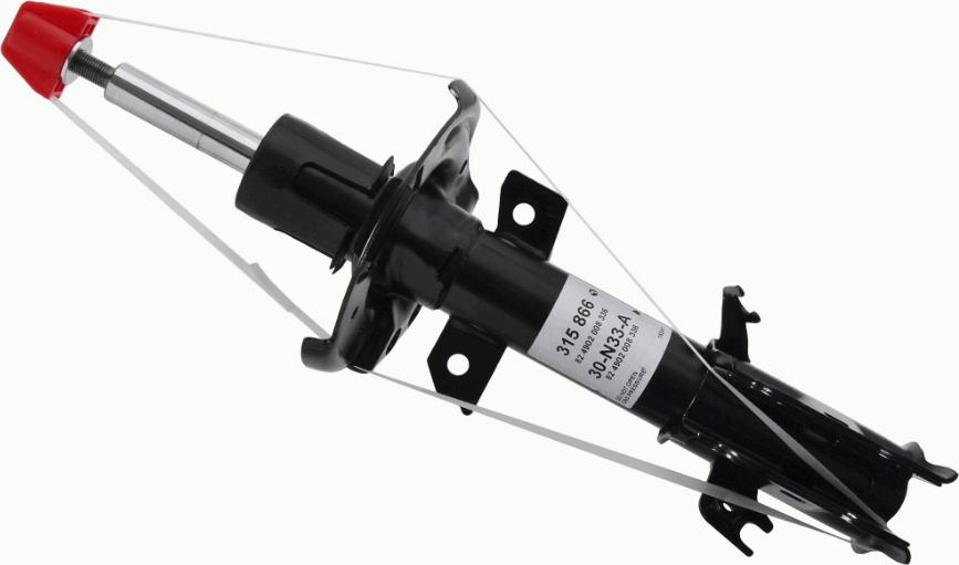 SACHS 315 866 - Ammortizzatore autozon.pro