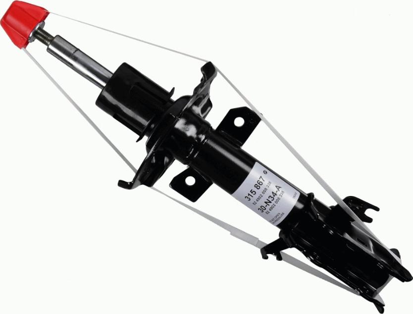 SACHS 315 867 - Ammortizzatore autozon.pro