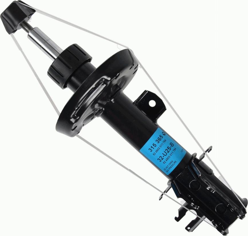 SACHS 315 365 - Ammortizzatore autozon.pro