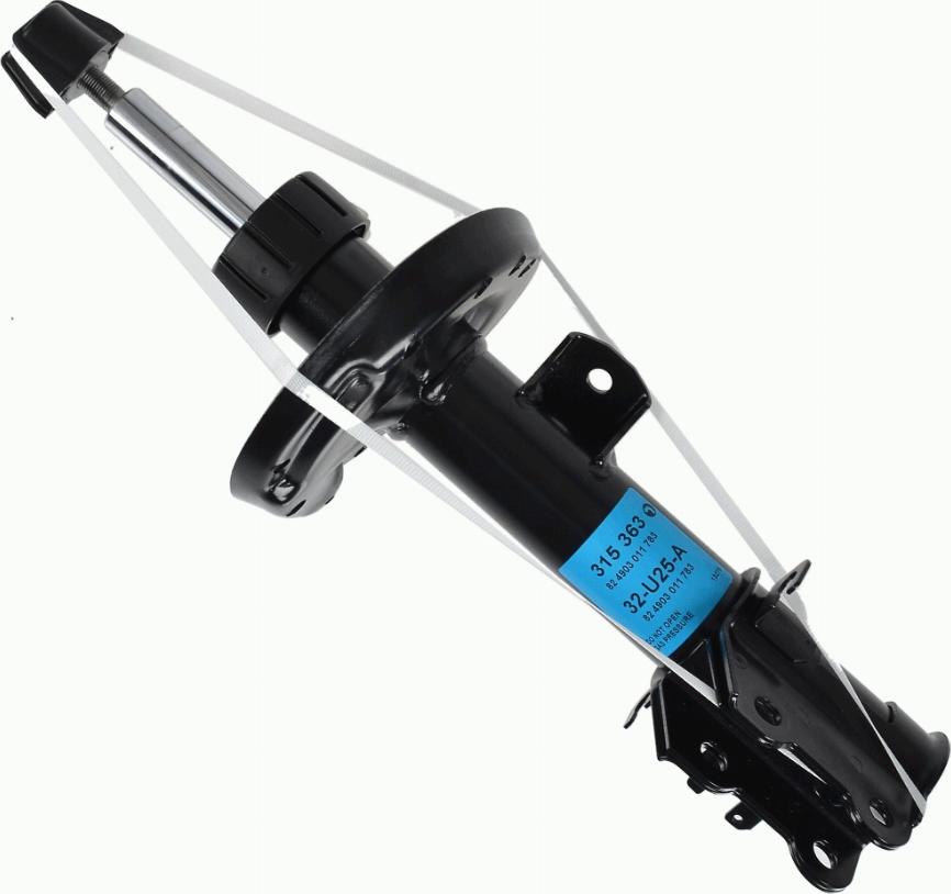 SACHS 315 363 - Ammortizzatore autozon.pro