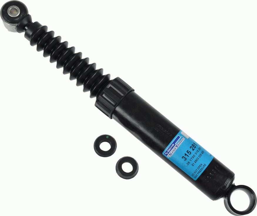 SACHS 315 281 - Ammortizzatore autozon.pro