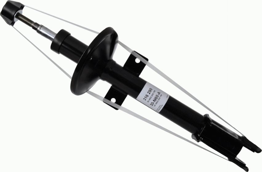 SACHS 316 290 - Ammortizzatore autozon.pro