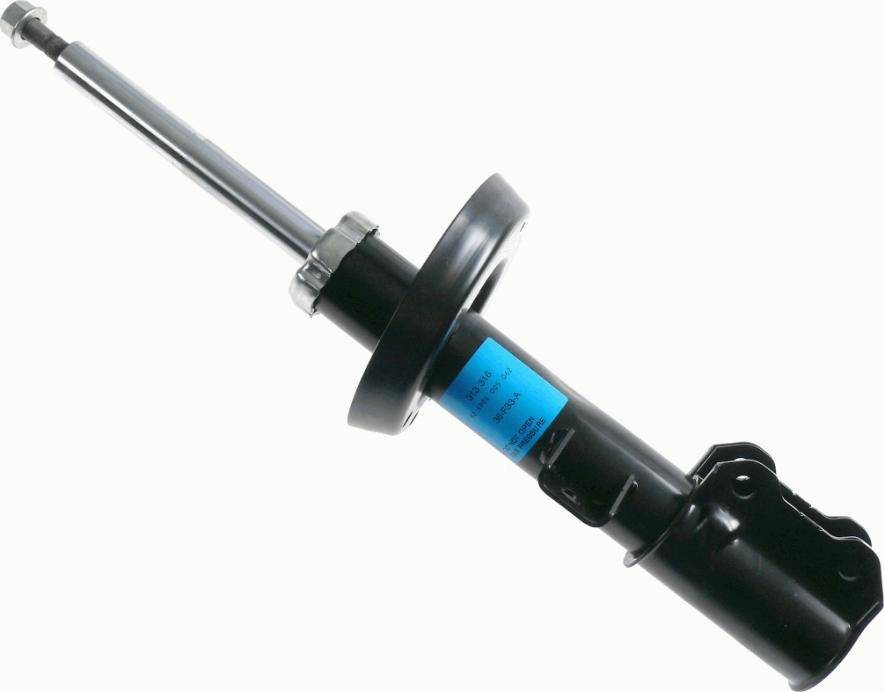 SACHS 313 316 - Ammortizzatore autozon.pro