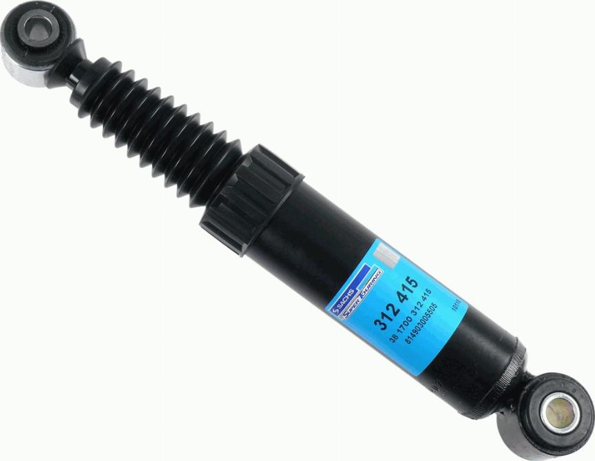 SACHS 312 415 - Ammortizzatore autozon.pro