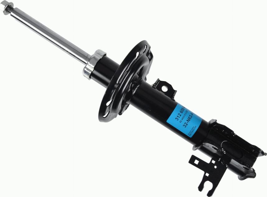 SACHS 312 609 - Ammortizzatore autozon.pro